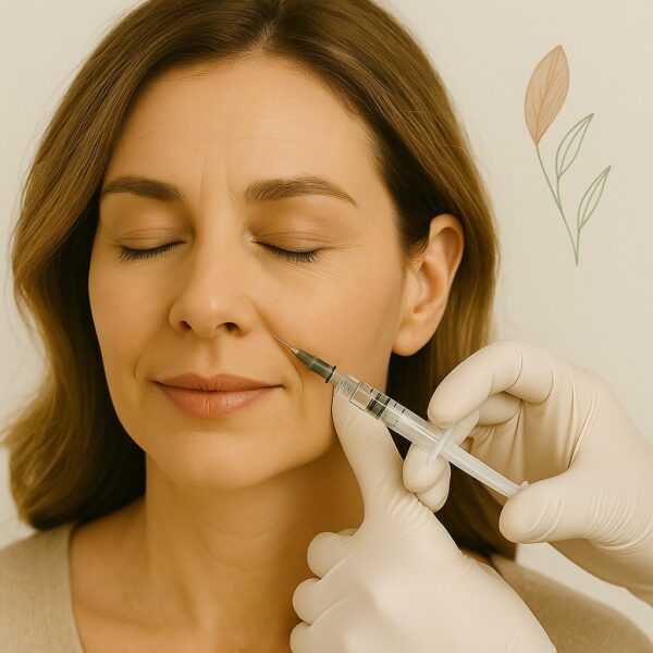 Nasolabial Fold Filler – Smile Line Softening