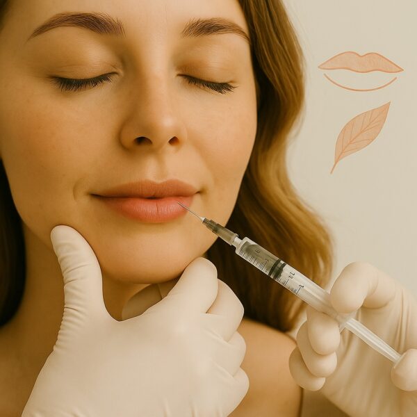 Semi-Permanent Lip Filler – Natural Enhancement